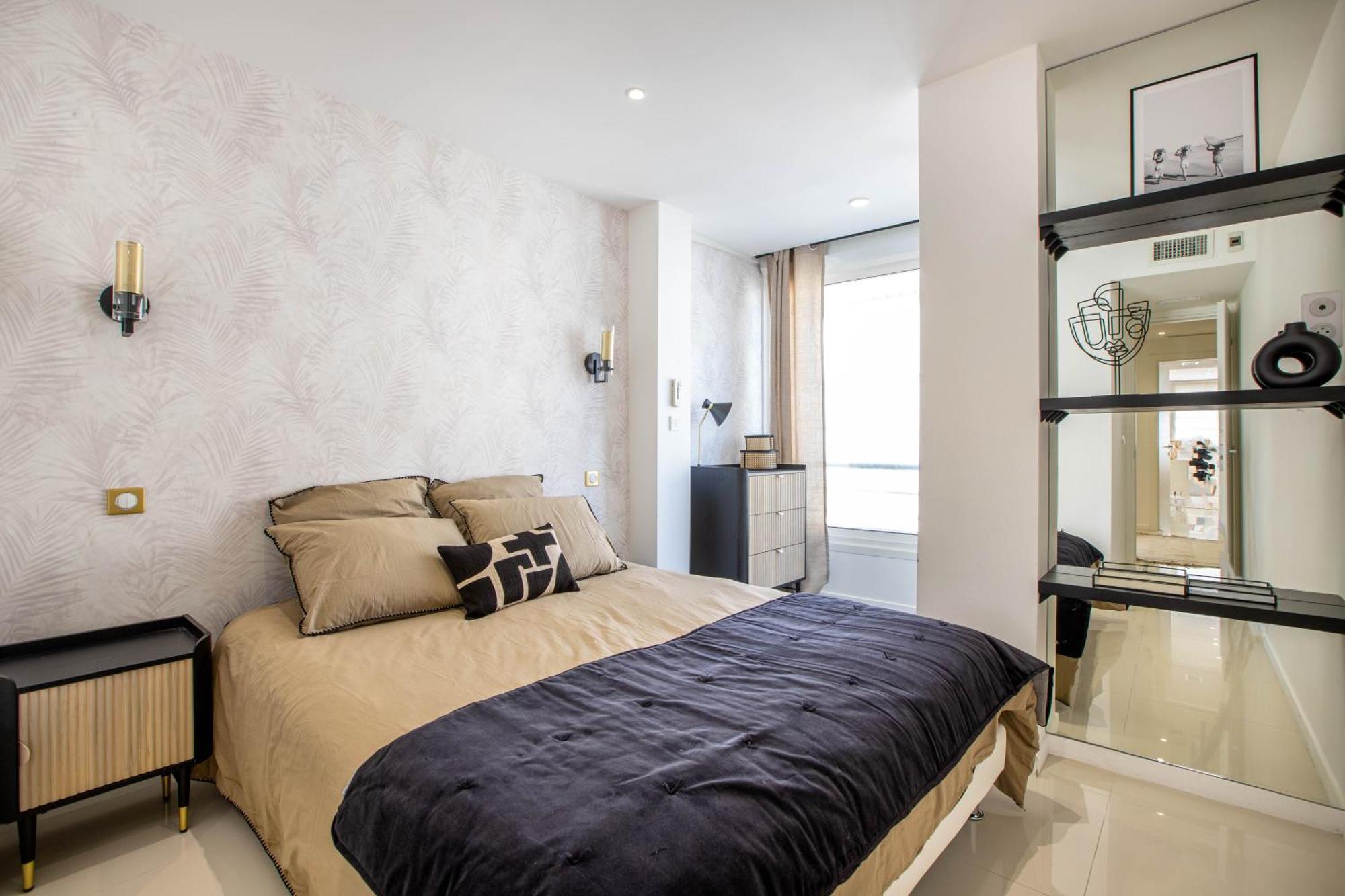 Agence Des Residences - Appartements Prives Du 45 Croisette- Prestige Cannes Quarto foto