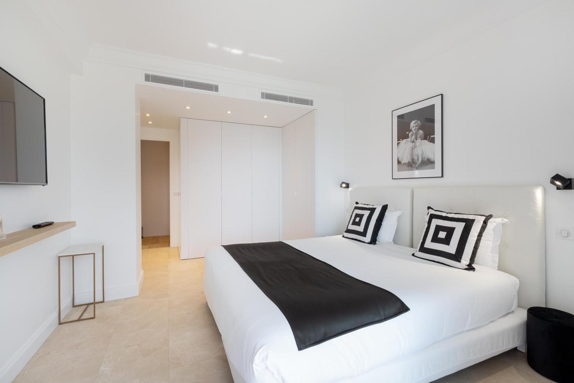 Agence Des Residences - Appartements Prives Du 45 Croisette- Prestige Cannes Quarto foto