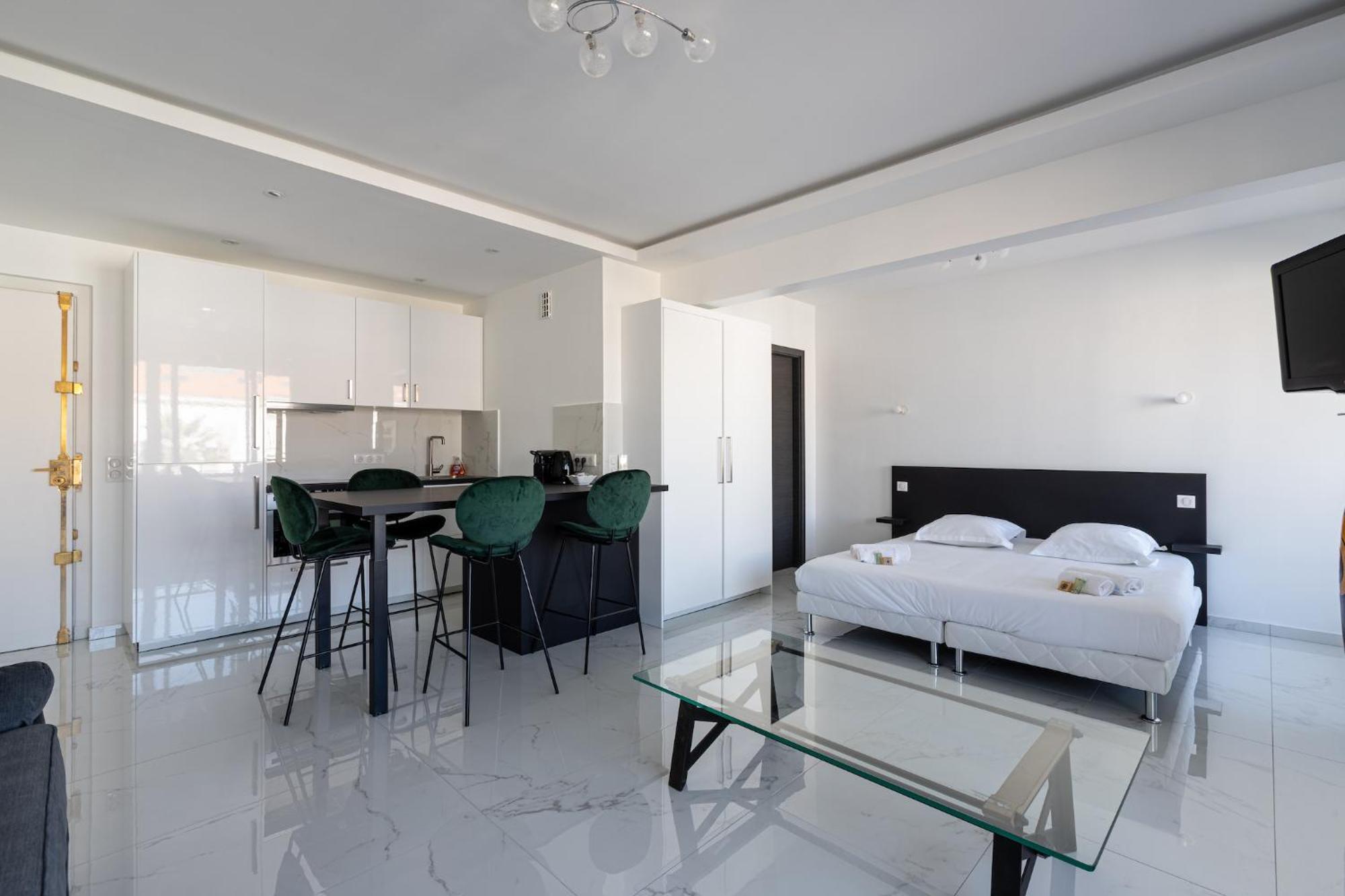 Agence Des Residences - Appartements Prives Du 45 Croisette- Prestige Cannes Quarto foto